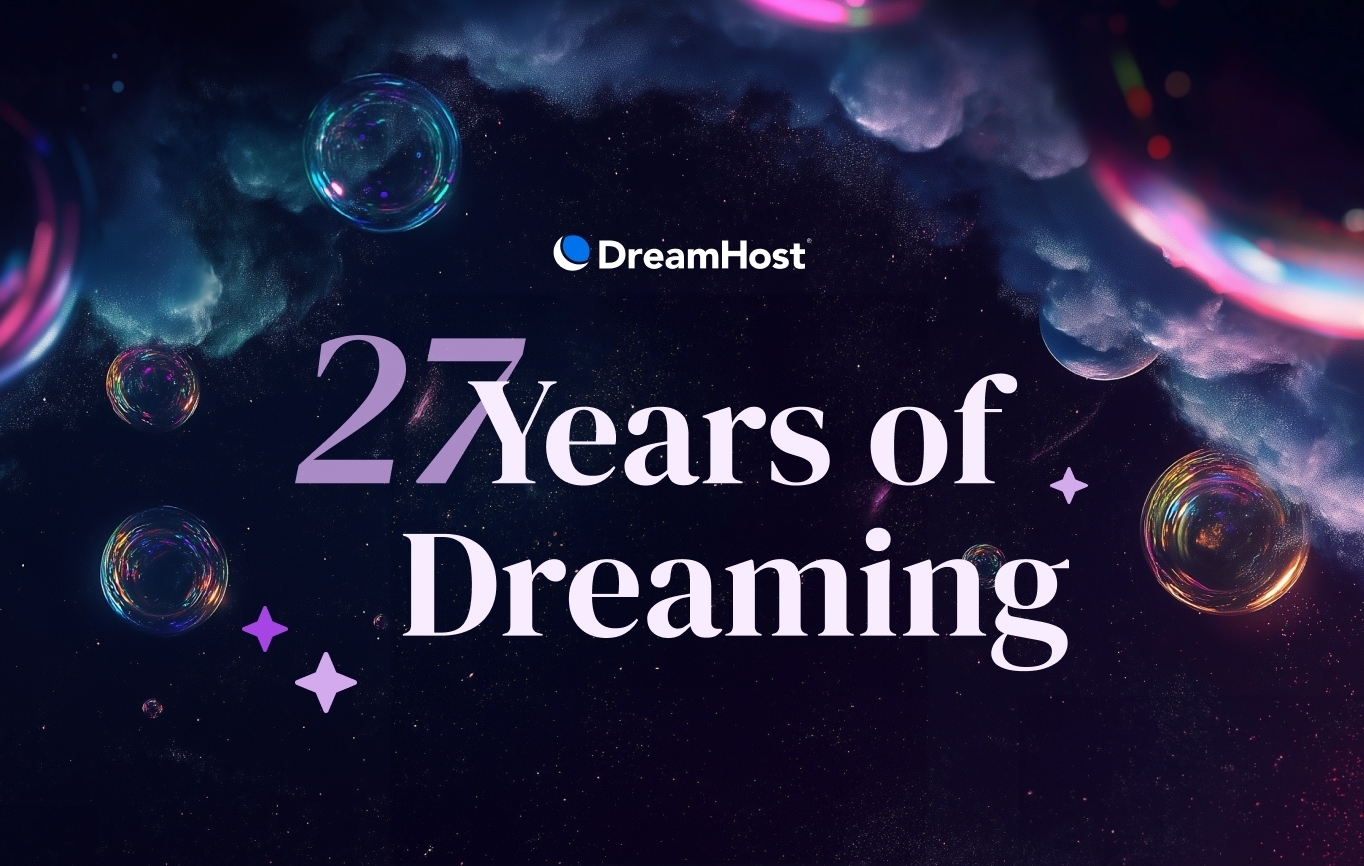 DreamHost viert 27 jaar met onverslaanbare verjaardag aanbiedingen!